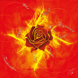 Tableau <br> FEU <br> Peinture sur toile